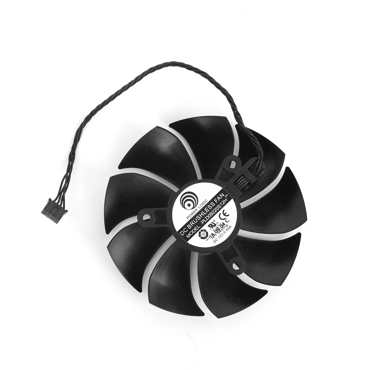 Substituição do Ventilador Refrigerador para Evga Rtx 2080 ti Ftw3 Ultra 2070 Super Rtx2080 Gráficos Placa de Vídeo Ventiladores Refrigeração Novo 87 mm Pld09220s12h - Imagem 3