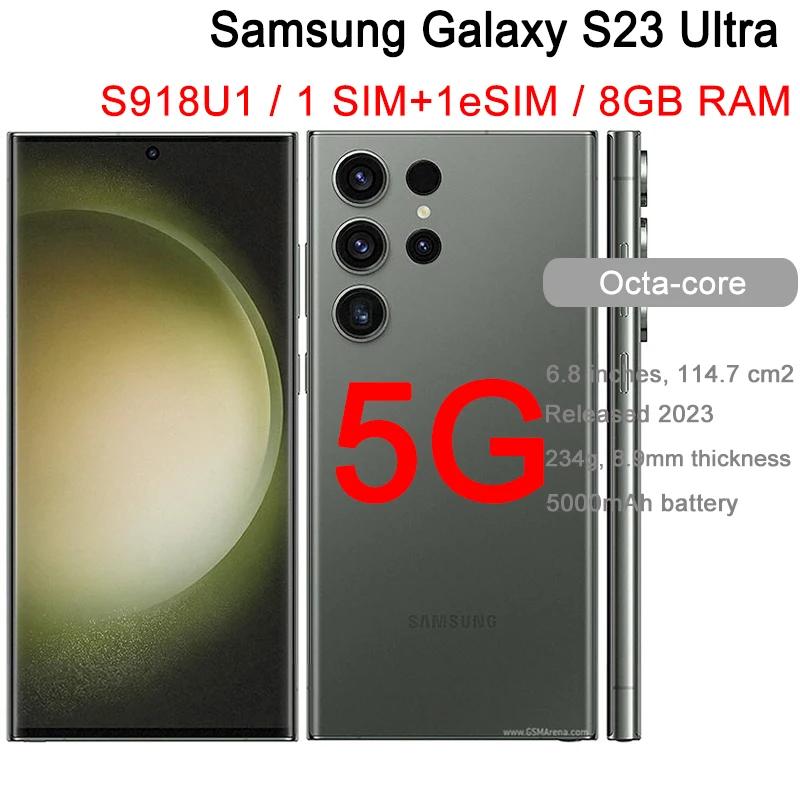 Samsung galaxy S23 uitra 5G S918U1 6.8