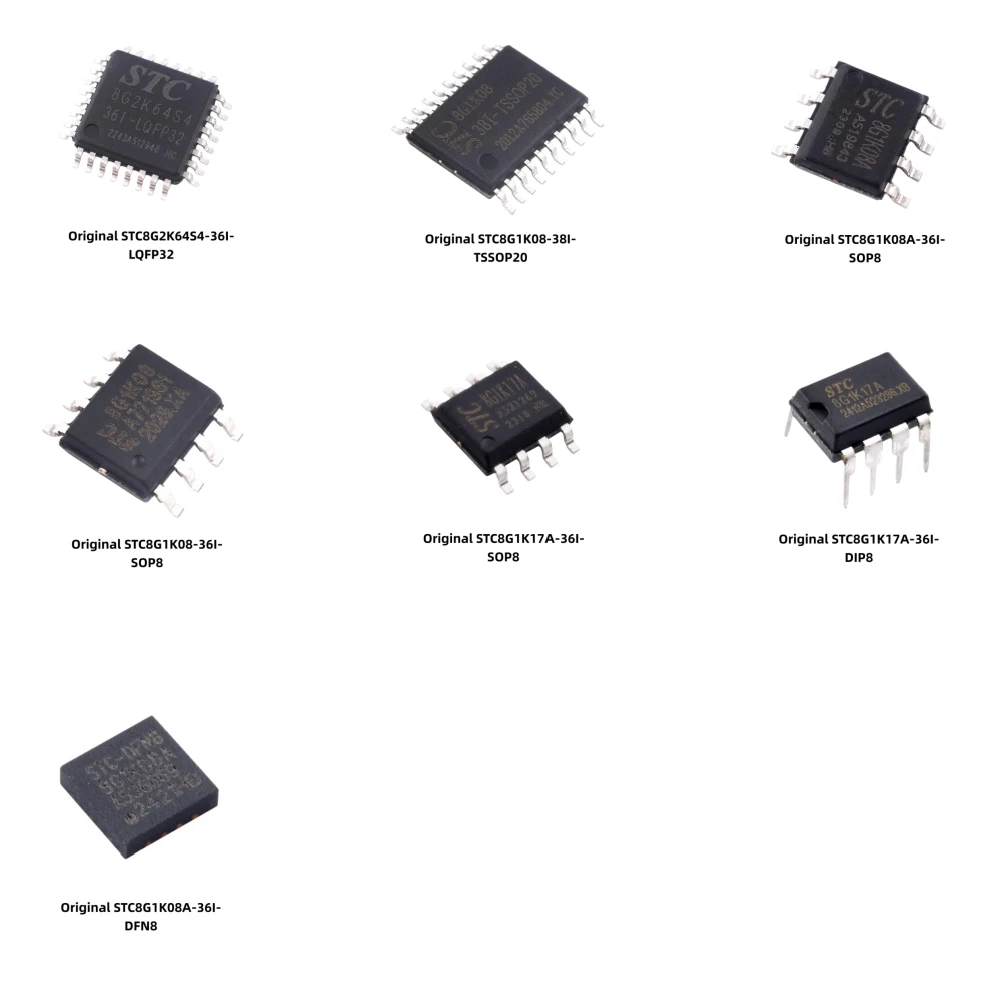 Original STC8G1K08A/STC8G1K08/STC8G1K17/STC8G2K64S4 Mikrocontroller