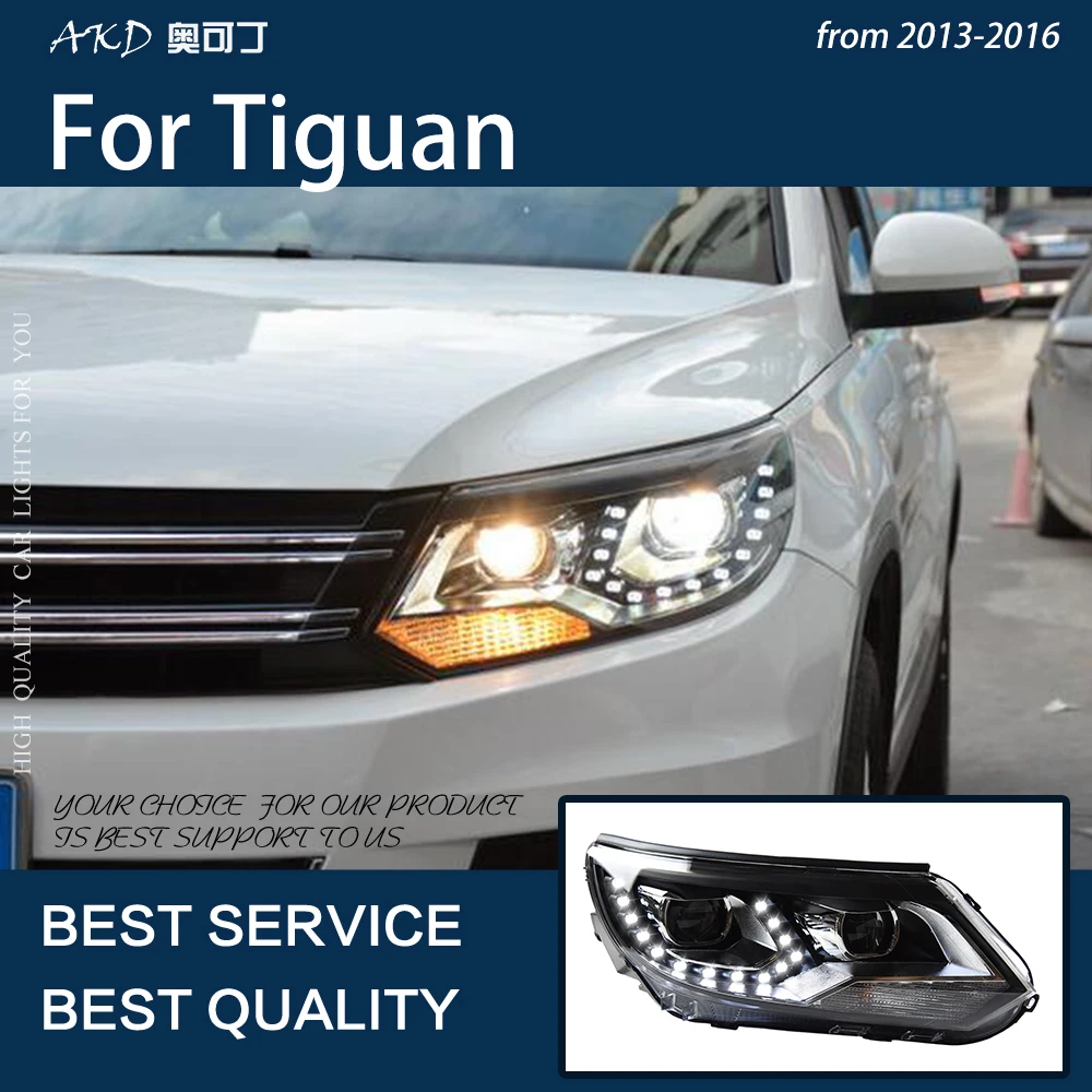 Lumières de voiture pour Tiguan 2013-2016, éclairage de sauna
