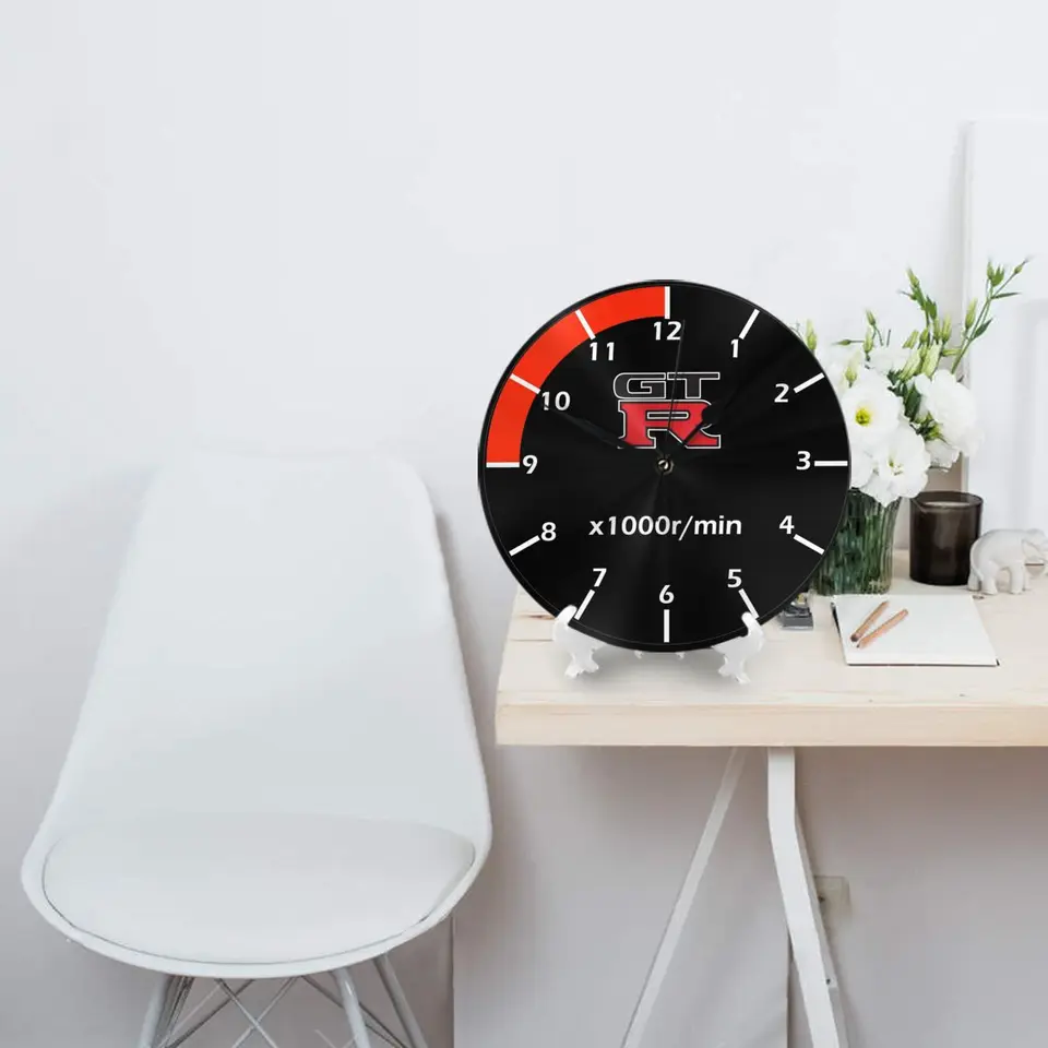 Nissan Skyline GTR Cluster Clock Modern Simple and Wall Hung Clock