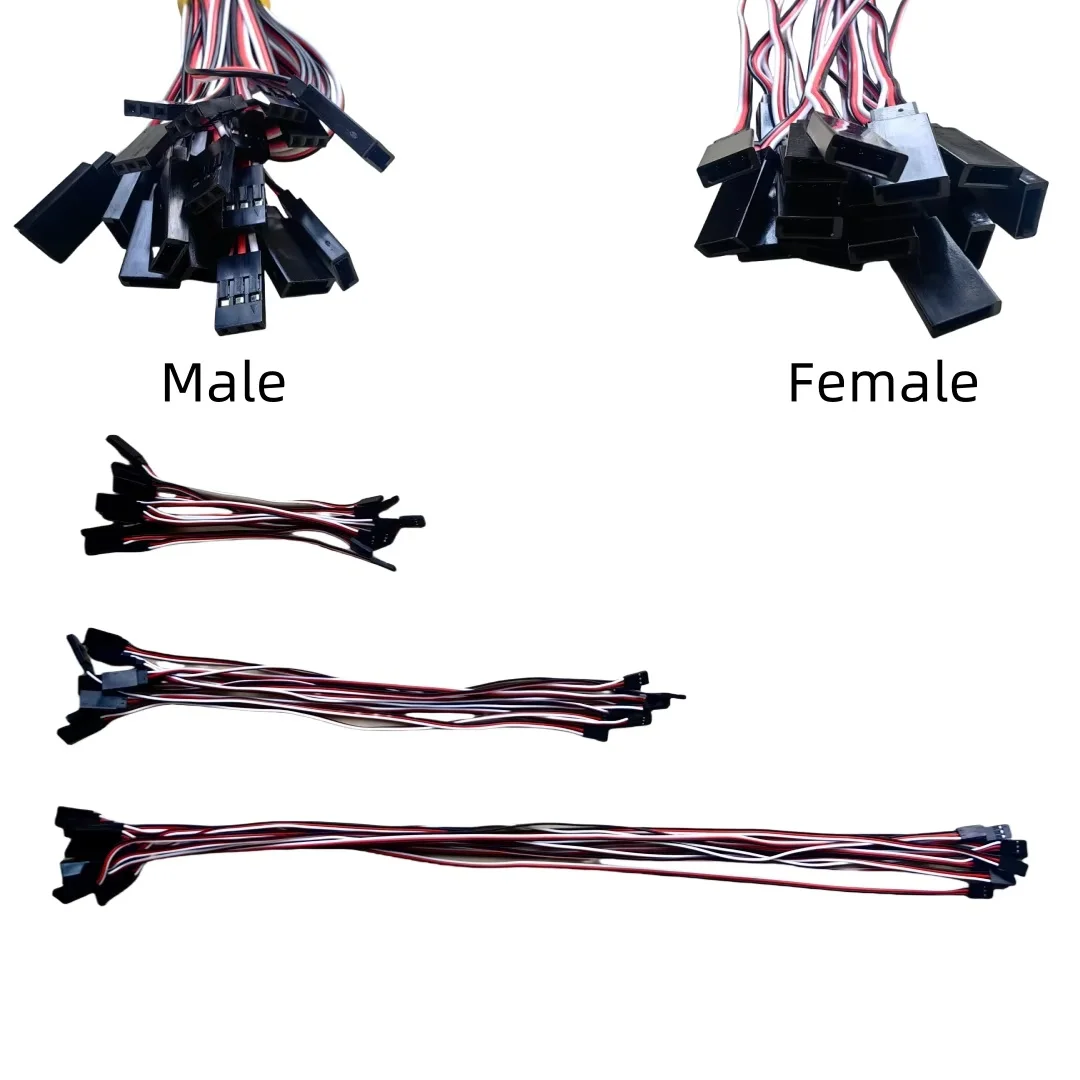 Lot de 10-20 câbles servo RC 10-50cm pour modélisme