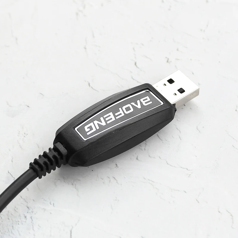 Baofeng Original Walkie Talkie UV9RPlus programming cable With CD Driver For Pofung UV-XR A-58 UV-9R BF-9700 BF-A58