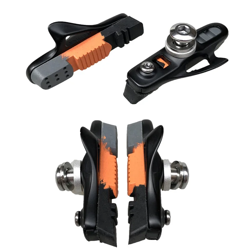 Bicycle Disc Brake Pads Brake Pads Bike Brake Pads Bicycle road bike brake pad brake block 55MM caliper for brompton replaceable glue rubber pad v