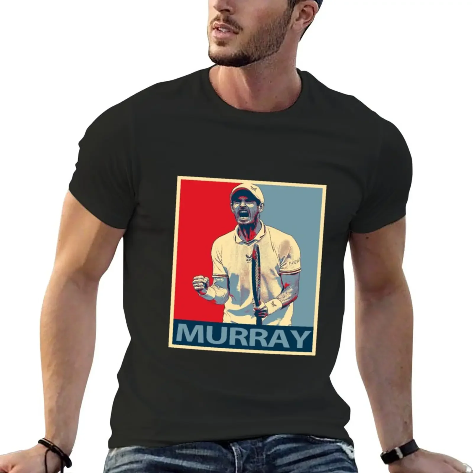 

Andy Murray T-Shirt vintage oversized anime T-shirt men