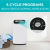 BLACK+DECKER 0.9 Cu. Ft. Portable Washer, 6.6 lb. Capacity Washing Machine for Homes & Apartments, 5 Wash Cycles 3