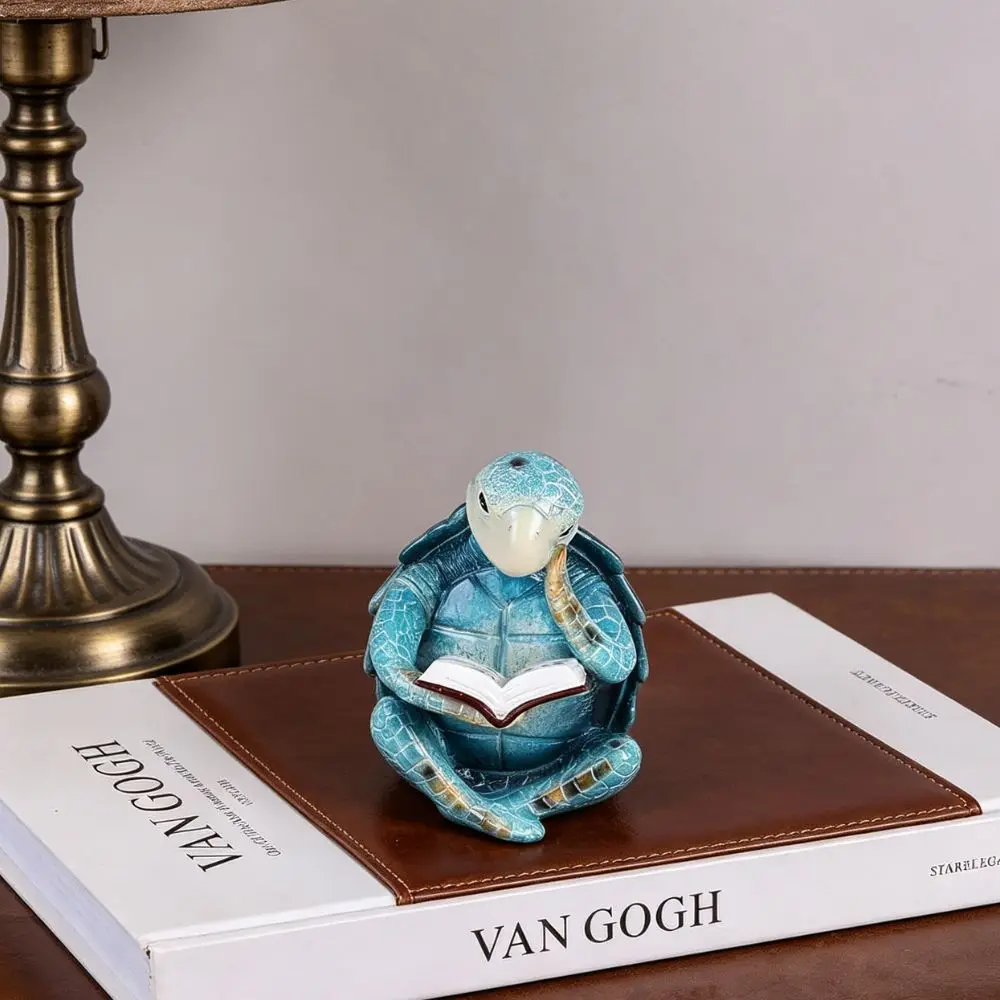 Charming Turtle Resin Statue – Cute Marine Animal Decor