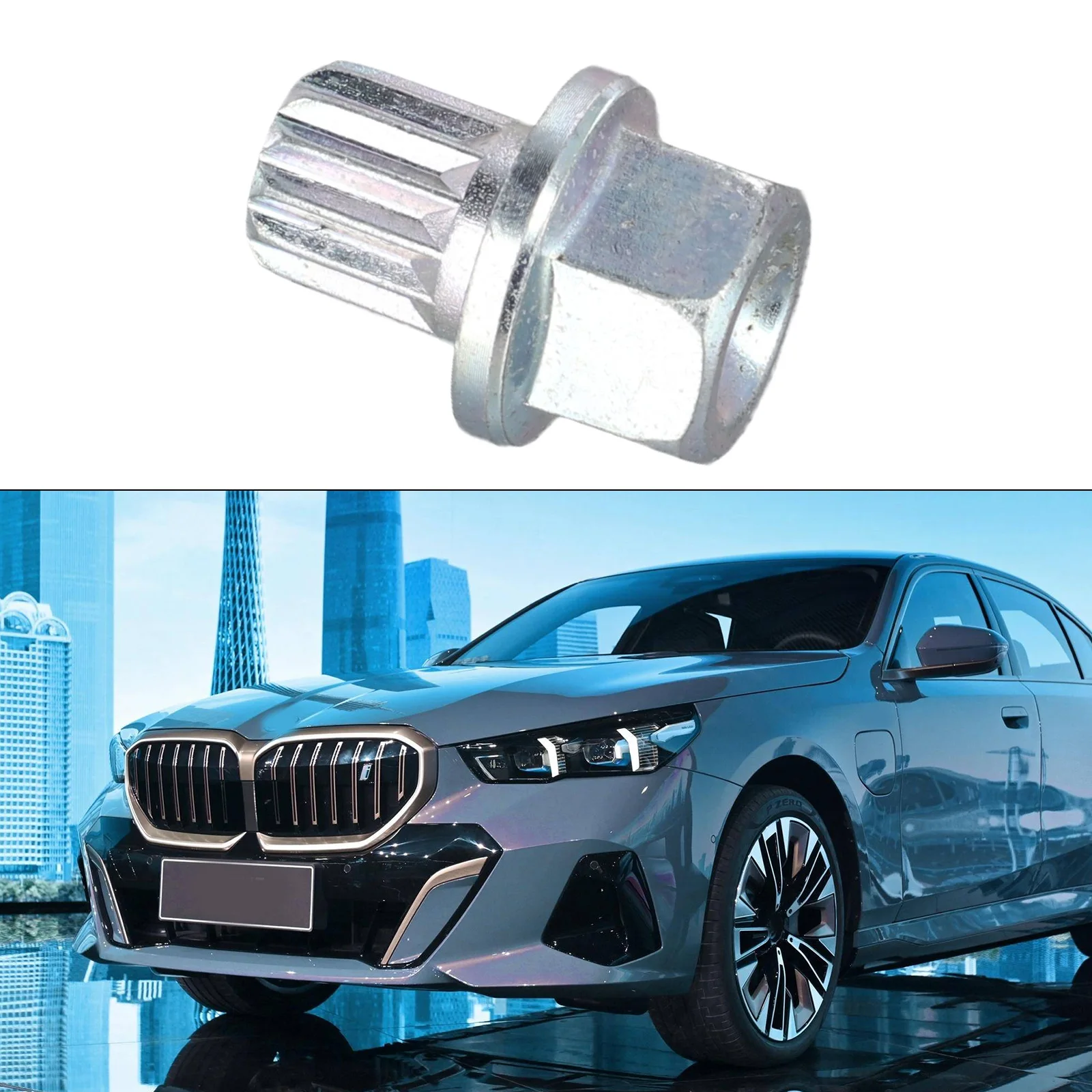 Tire Replacement Car Maintenance Colour Silver Car Tire Anti-Theft Tool Quick To Install Replacement Installation