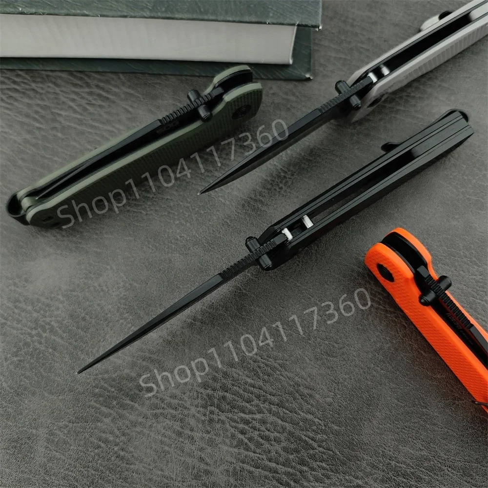 D2 TERMUNUS XR Multifunctional Folding Knife Nylon Fiber Handle High Quality Outdoor EDC Camping Hiking Hunting Tools 4