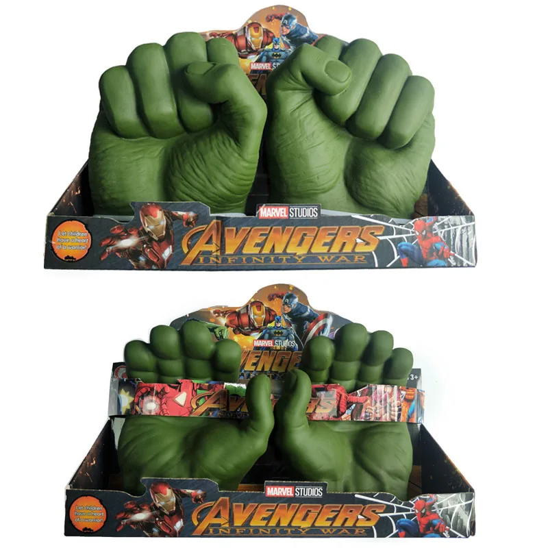Disney Hulk Gloves Figures Toys Hulk Fists Cosplay Gloves Hulk Fists