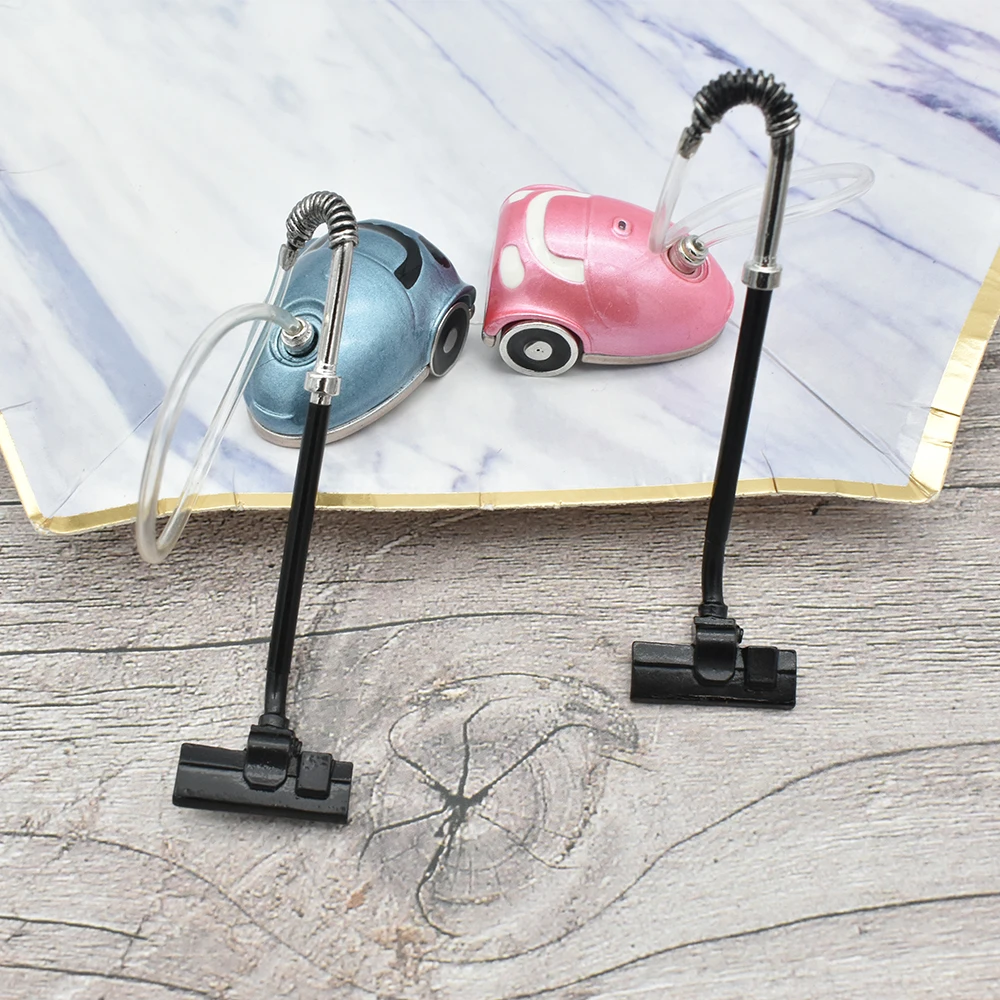 1:12 Mini Vacuum Cleaner Toy Miniature Vacuum Cleaner Toy Model for Boys and Girls Birthday Party Favor Toy