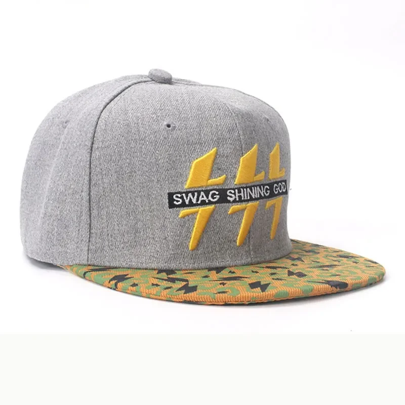 Hip Hop Baseball Cap Men Cotton Embroidered Lightning Snap Back Hats Women Outdoor Casual Sports Sunshade Gorra