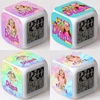Kids Diana And Roma Show Alarm Clock Watch Table Kids Bell Home Desk Cute Decoration Square Electronic Clock For Student Gifts 1