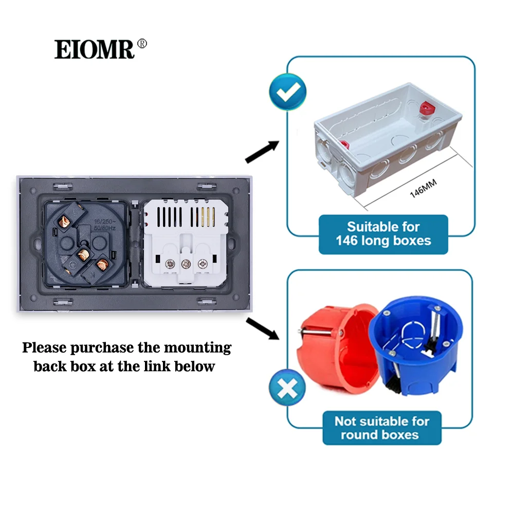 eiomr tomada usb padrao frances tomadas eletricas saida 05