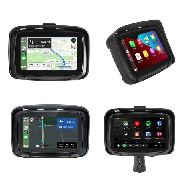 S7 plus tragbare gps navigation android auto motorrad wasserdichte