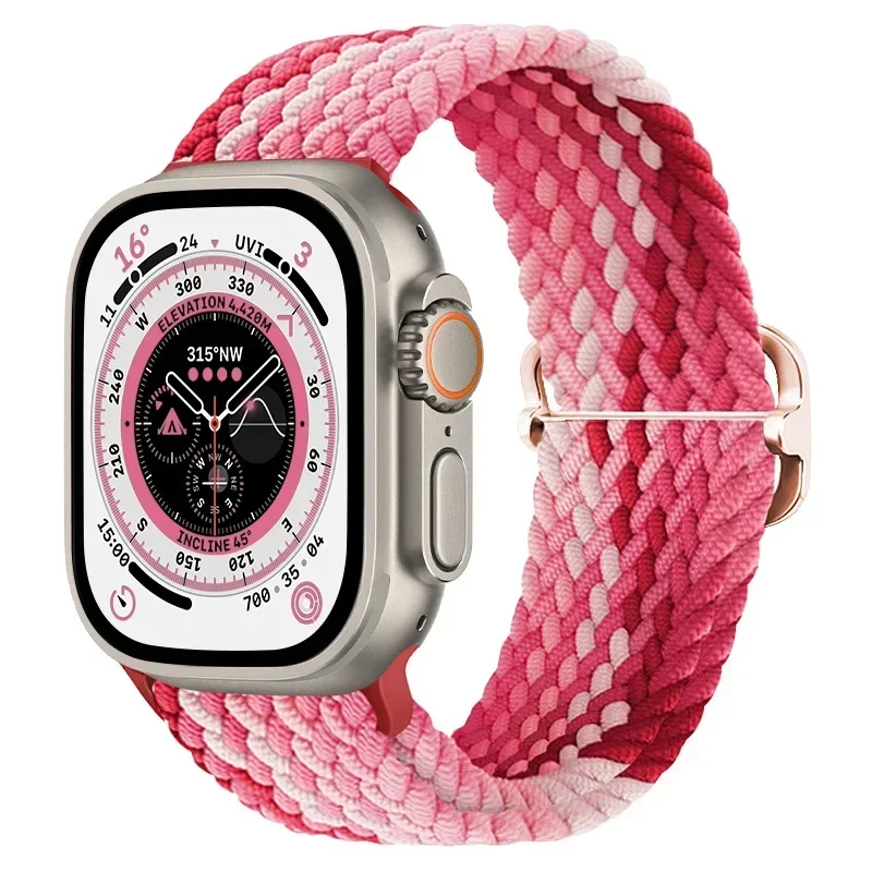 Adjustable Nylon Strap for Smartwatch - Versatile & Stylish Bracelet Band