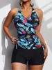 High Waisted Two Piece Sets Women Summer Push Up Swimwear Bikini Set Bra Ladies Fashion Split Swimsuit Bathing Suit Swimming