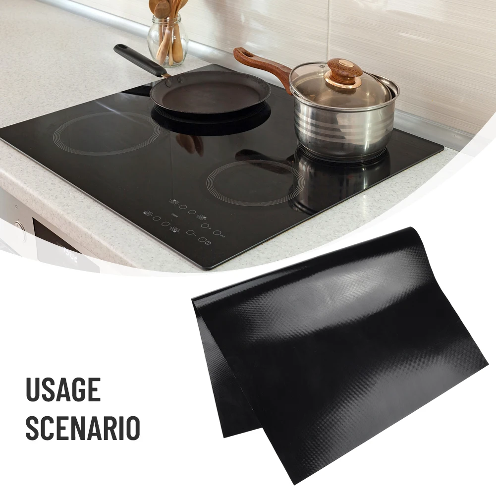 RubberInductionCookerPadProtectorCoverRubberHotPadCooktopMat