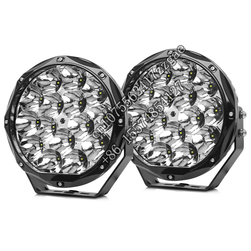 2023 New 9 inch Driving Spot Led Lights Round, Offroad Faros Led 4x4 9 Pulgadas