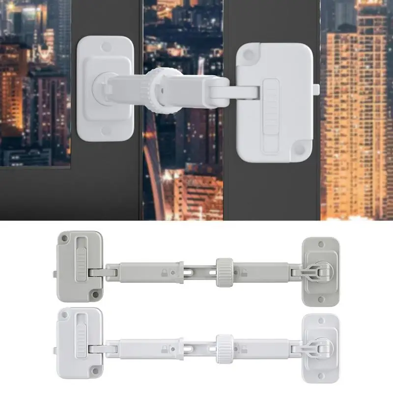 Window Safety Locks Multifunctional Childproof Window Restrictor Safety Lock Children Protection Restrictor For