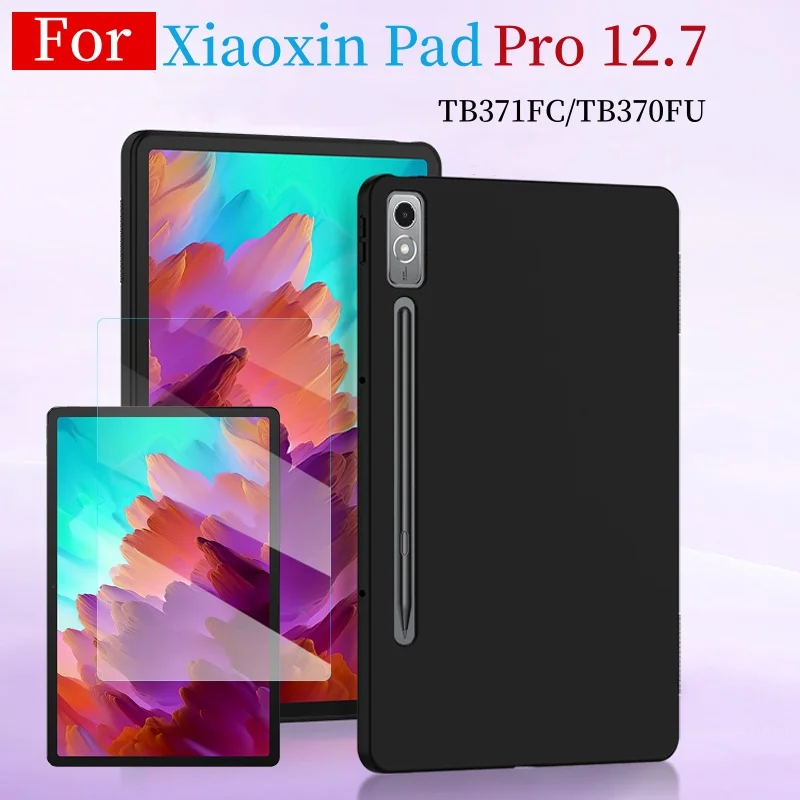 Premium Soft Silicone TPU Tablet Back Cover for 12.7-inch Devices (2023)