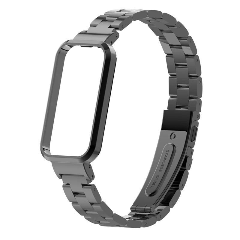 Luxury Stainless Steel Watchband Bracelet - Metal Wristband