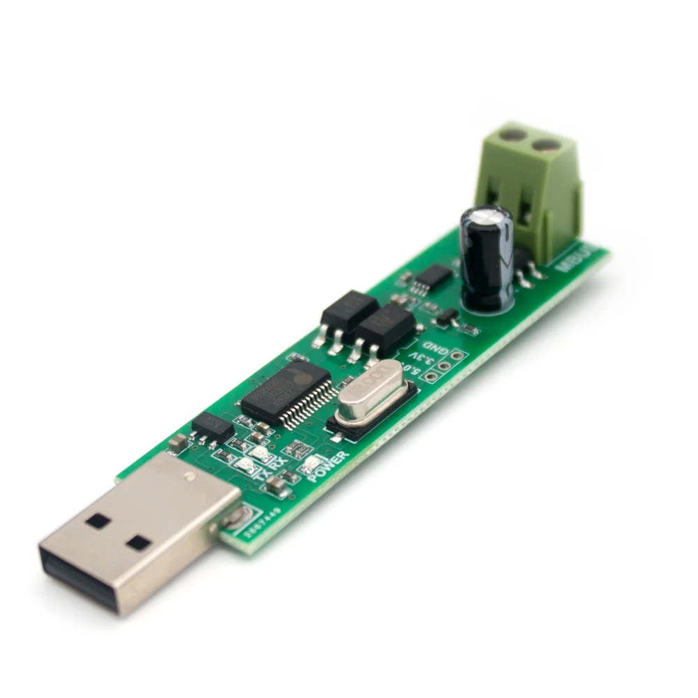 Mbus to usb master slave modul M-BUS daten debugging kommunikation für stromzähler energie wasserzähler wärmezähler – Detail 5