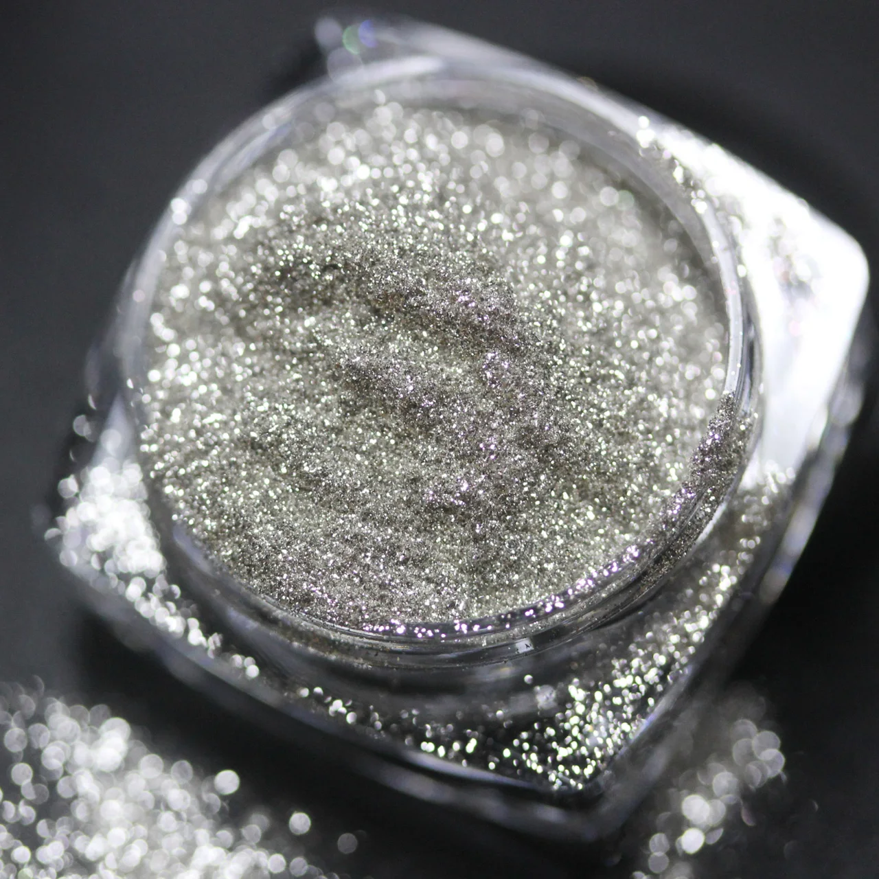 Ray Shine Silver Gold Coated Series Pearlescent Pigment For Nail Polish Art Eyeshadow Makeup Reflective Glitter Paint