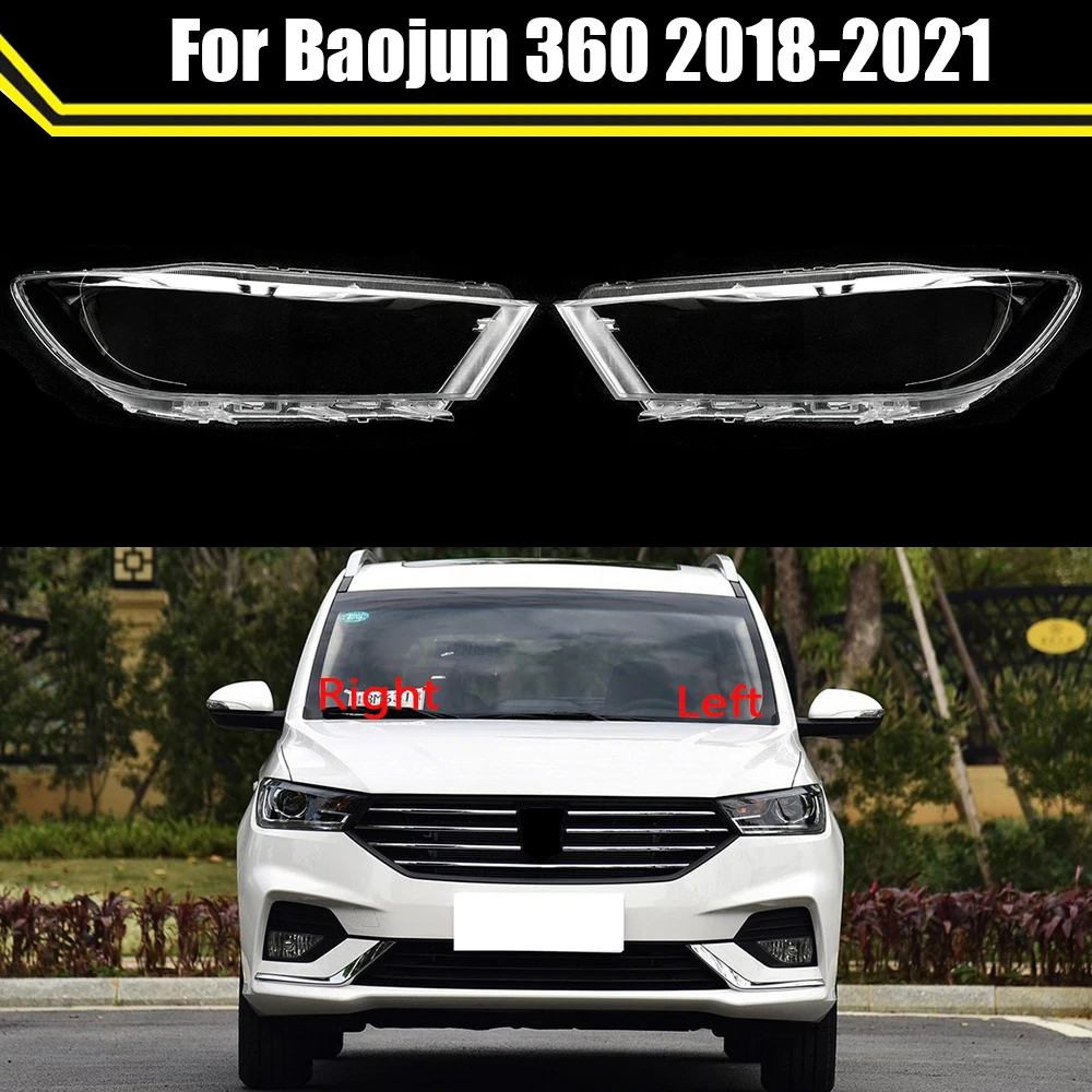 

Auto Head Lamp Light Case For Baojun 360 2018-2021 Car Front Headlight Lens Cover Lampshade Glass Lampcover Caps Headlamp Shell