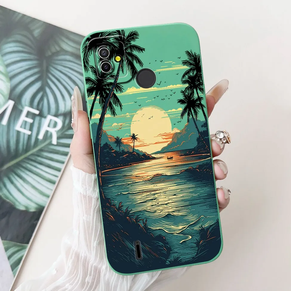 Silicone Cute Fashion Butterfly Flower Love Painted Phone Case