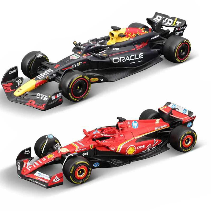 Bburago 1:43 2024 F1 Mclaren Mcl38 Monaco Grand Prix F1 Alloy Miniature Diecast Model #4 #81 Lando Norris F1 Car Toys Gift - Image 6