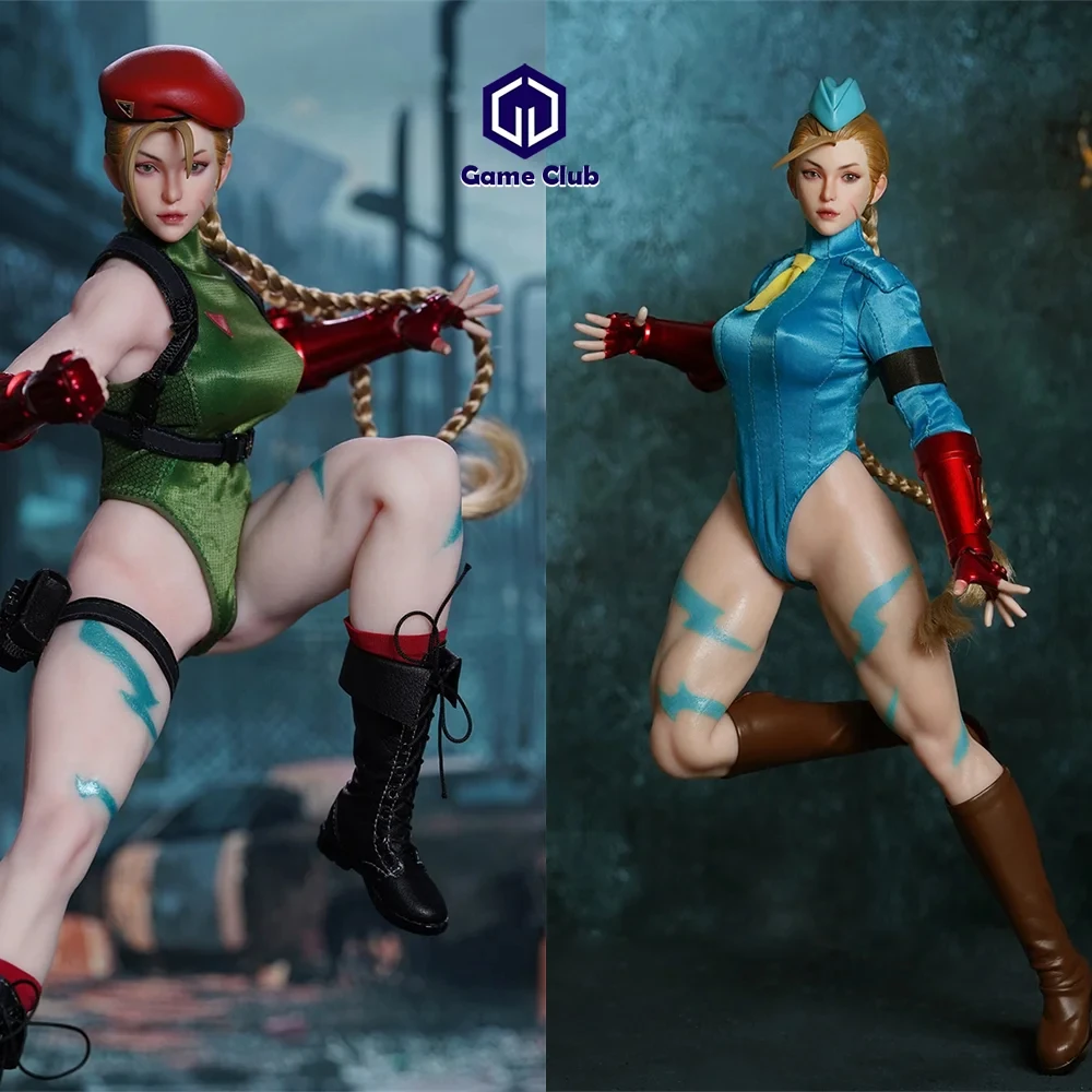PLAY TOY P020-A　グリーン　キャミィ風　シームレスフィギュア PLAY TOY 1/6 Street Fighter Cammy Green.Ver Action Figure