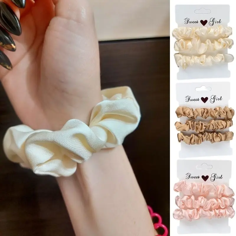 Elegant Handmade Silk Scrunchie Hair Accessory Collection