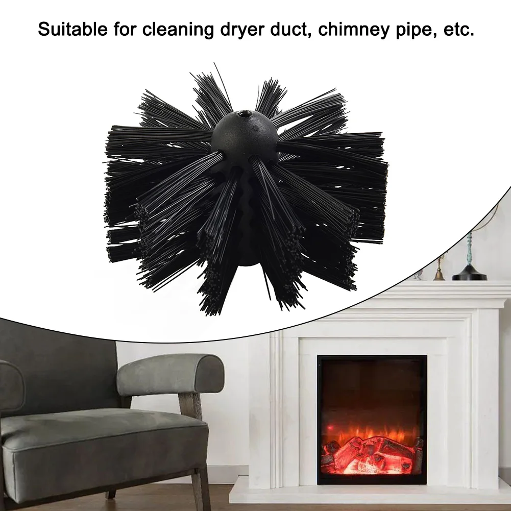 Chimney Brush Accessories 100 Mm/150mm Chimney Cleaner Sweep Rotary Fireplaces Inner Wall Cleaning