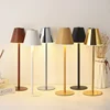 Cordless Table Lamp Dimmable Bedside Lamps Restaurant Atmosphere Lighting Desk Light for Room Decor Study Reading Lampara 1