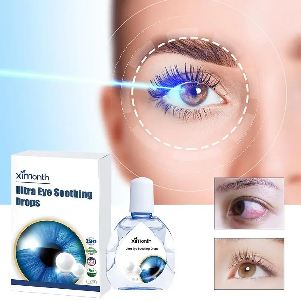 

Eyesight Improvement 15ml High Quality Eye Drops Relieve Blurred Vision Clean Drop Eyes Detox Discomfort Dry Itchy Liquid