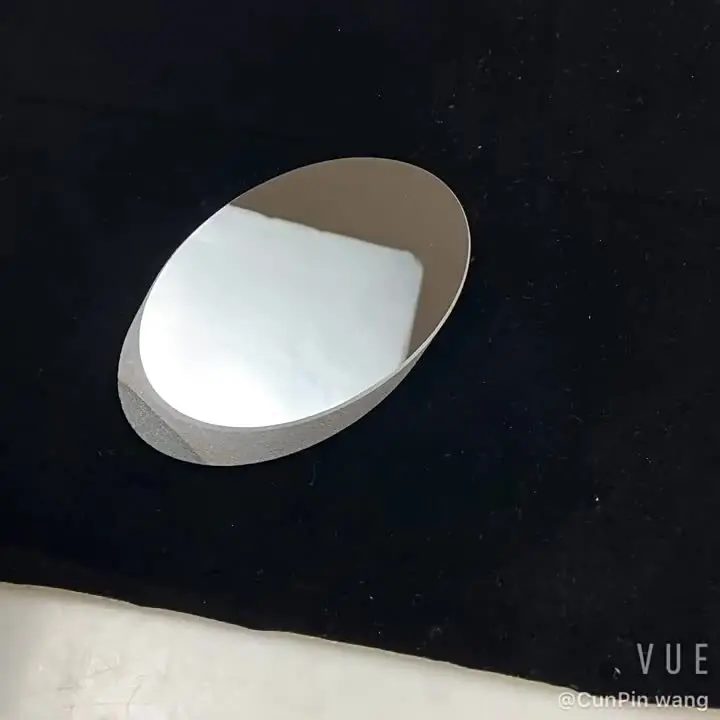 Miroir Secondaire Elliptique Pour Télescope Newtonien - Axe Court 25mm (ou Autre Taille) - Revêtu Aluminium