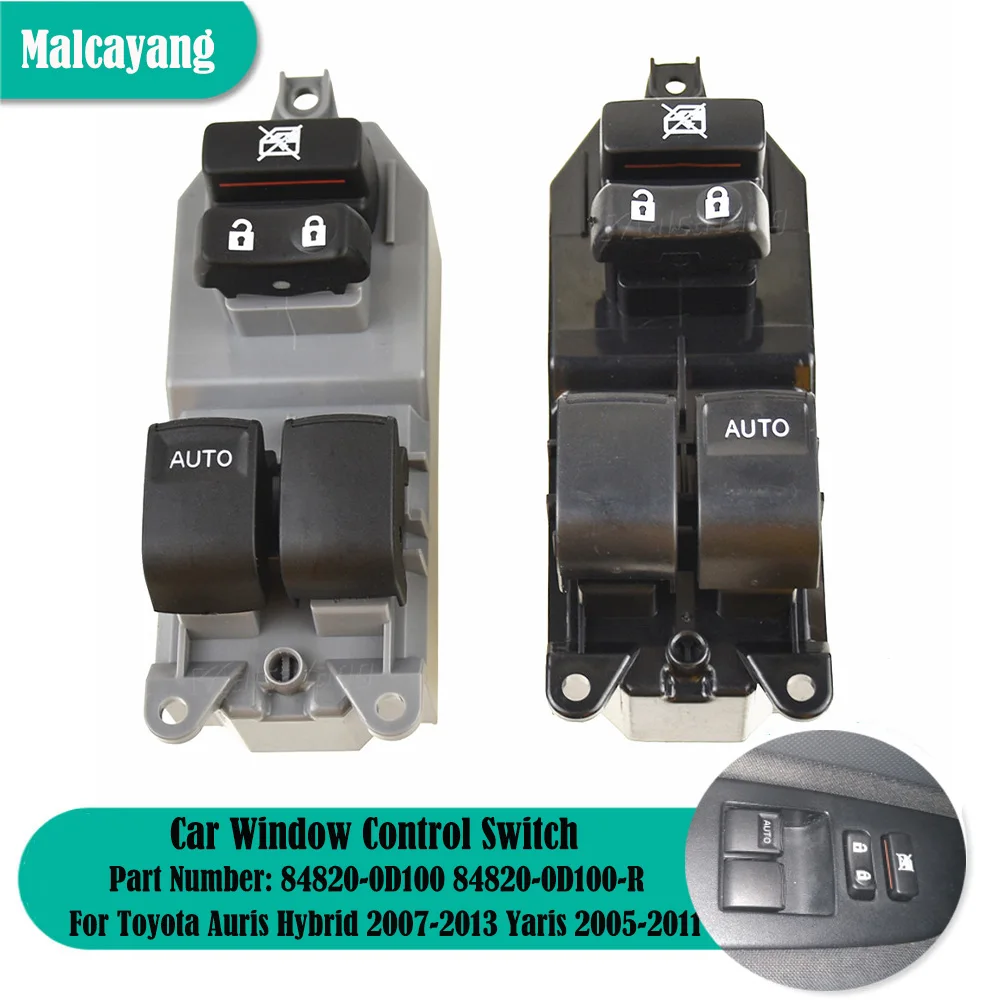 

Car Styling Master Power Window Control Switch 8482002230 84820-02230 FOR TOYOTA YARIS 2005-2011 AURIS HYBRID 2007-2013