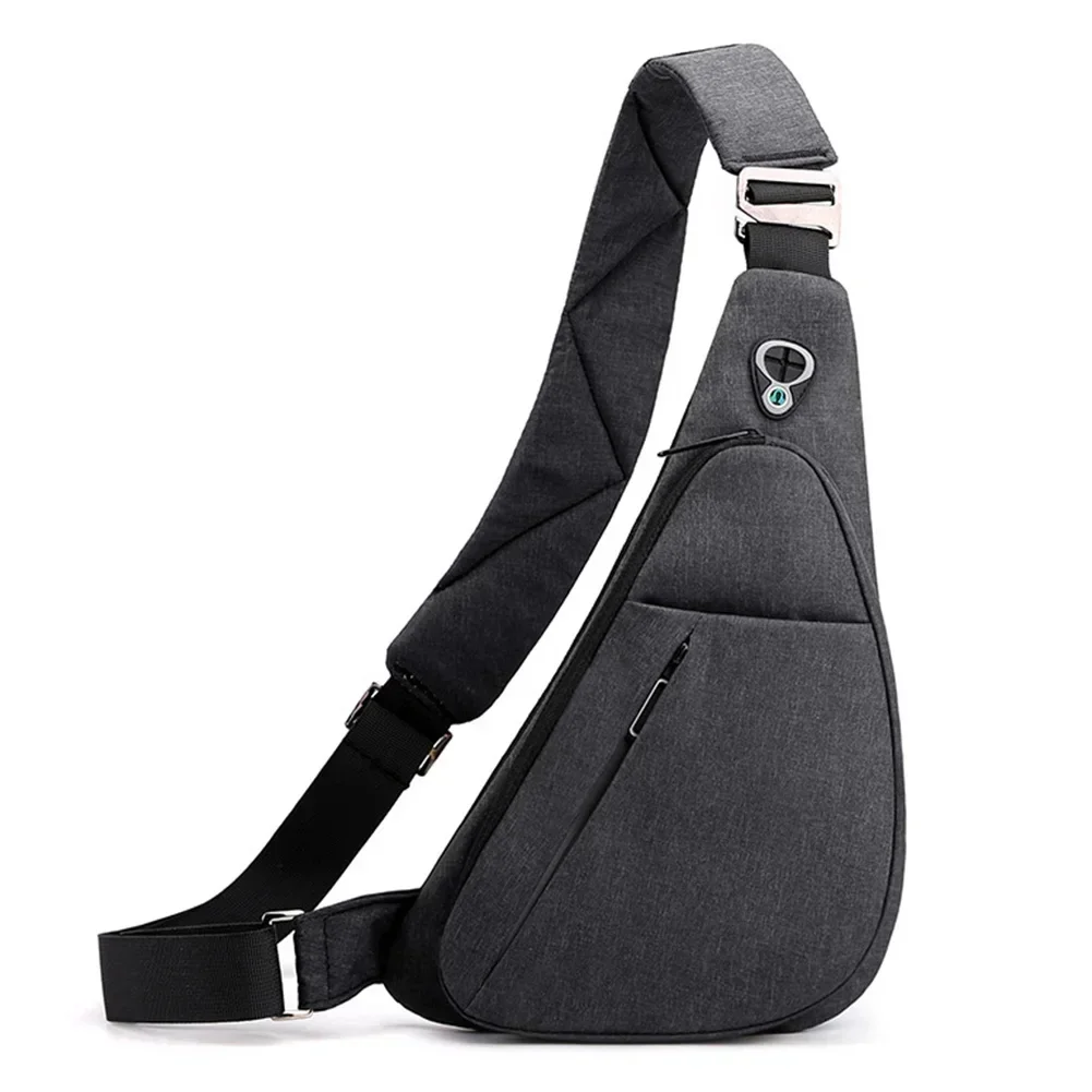 

Crossbody Headphone Messenger With Men Bag Chest Shoulder Shopping Handbags Travel Nylon Lightweight Anti-Theft Bag Bag Bag Jack