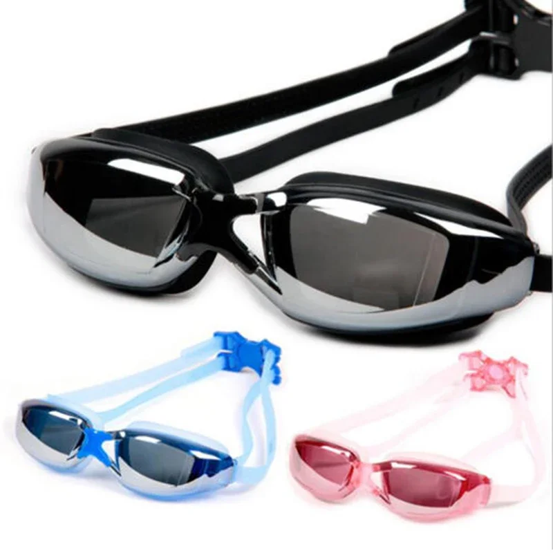 Professional Adult Anti-fog UV Protection Lens Men Women Swimming Goggles Waterproof Adjustable Silicone Swim Glasses With Gifts