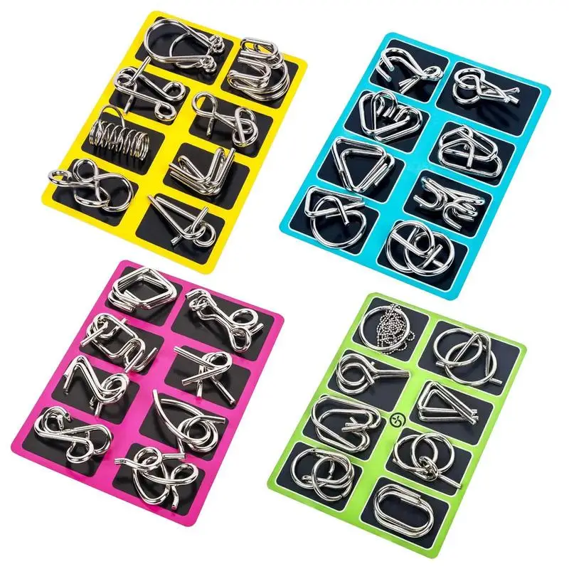 Рисунок 2 - Пазлы из металлической проволоки