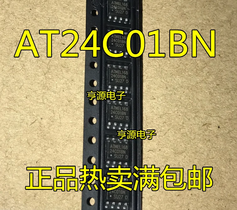 

10pieces AT24C01BN 24C01BN 24C01 SOP-8 /