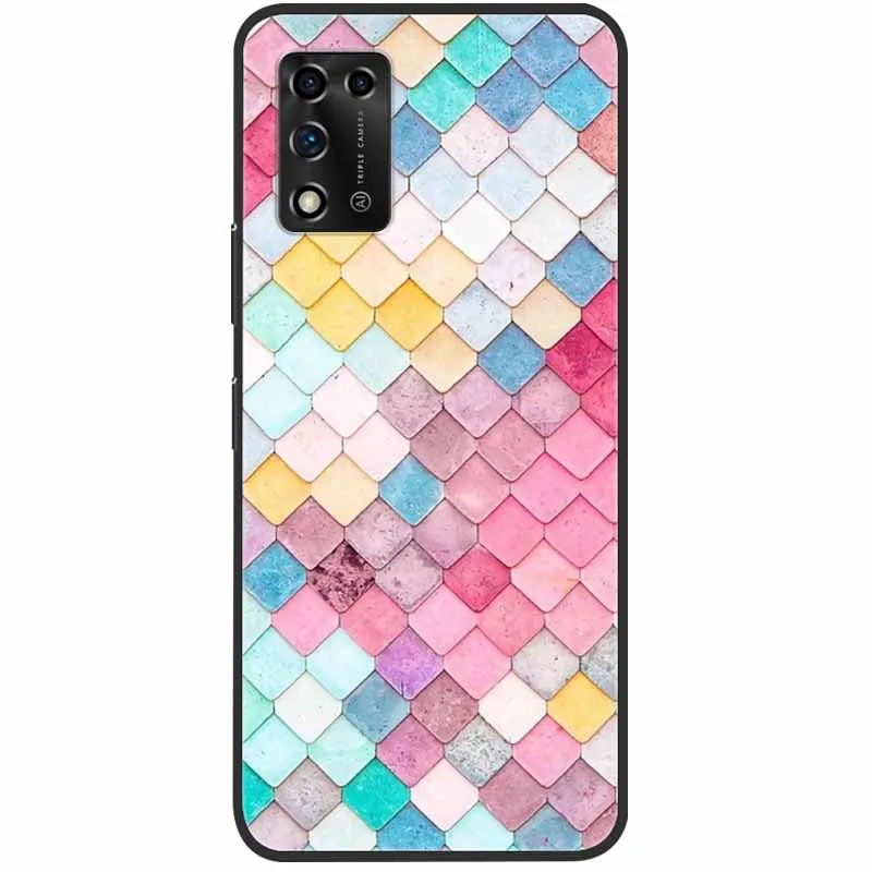 Soft Silicone Phone Cover with Protective TPU Bumpers
