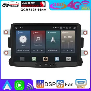 UIS7862-Radio estéreo con GPS para coche, dispositivo con Android 13, 8G + 256G, cámara de 360 °, CarPlay, para Renault Lodgy, Sandero, Logan, Captur, Dacia Duster 1