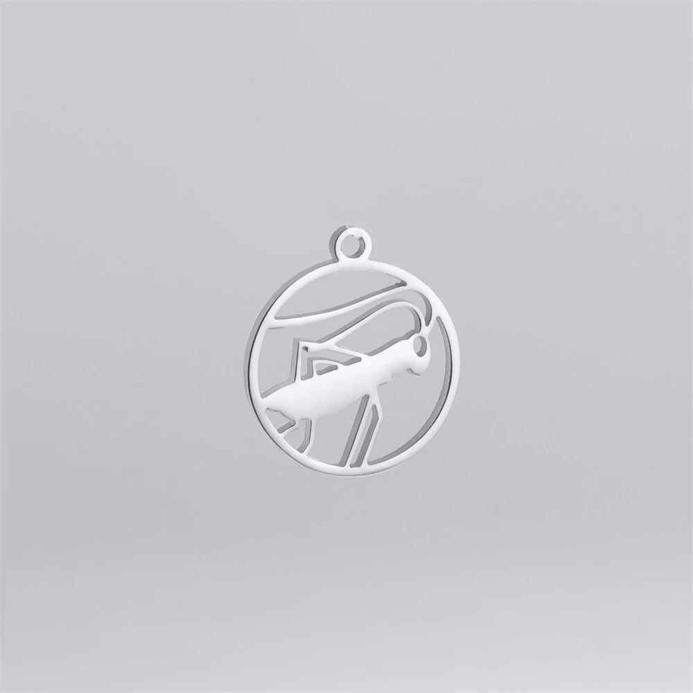 Großhandel 5 teile/los Insekt Cricket Charms Für Schmuck Machen Edelstahl Diy Frauen Halsketten Ohrringe Anhänger Zubehör – Detail 14