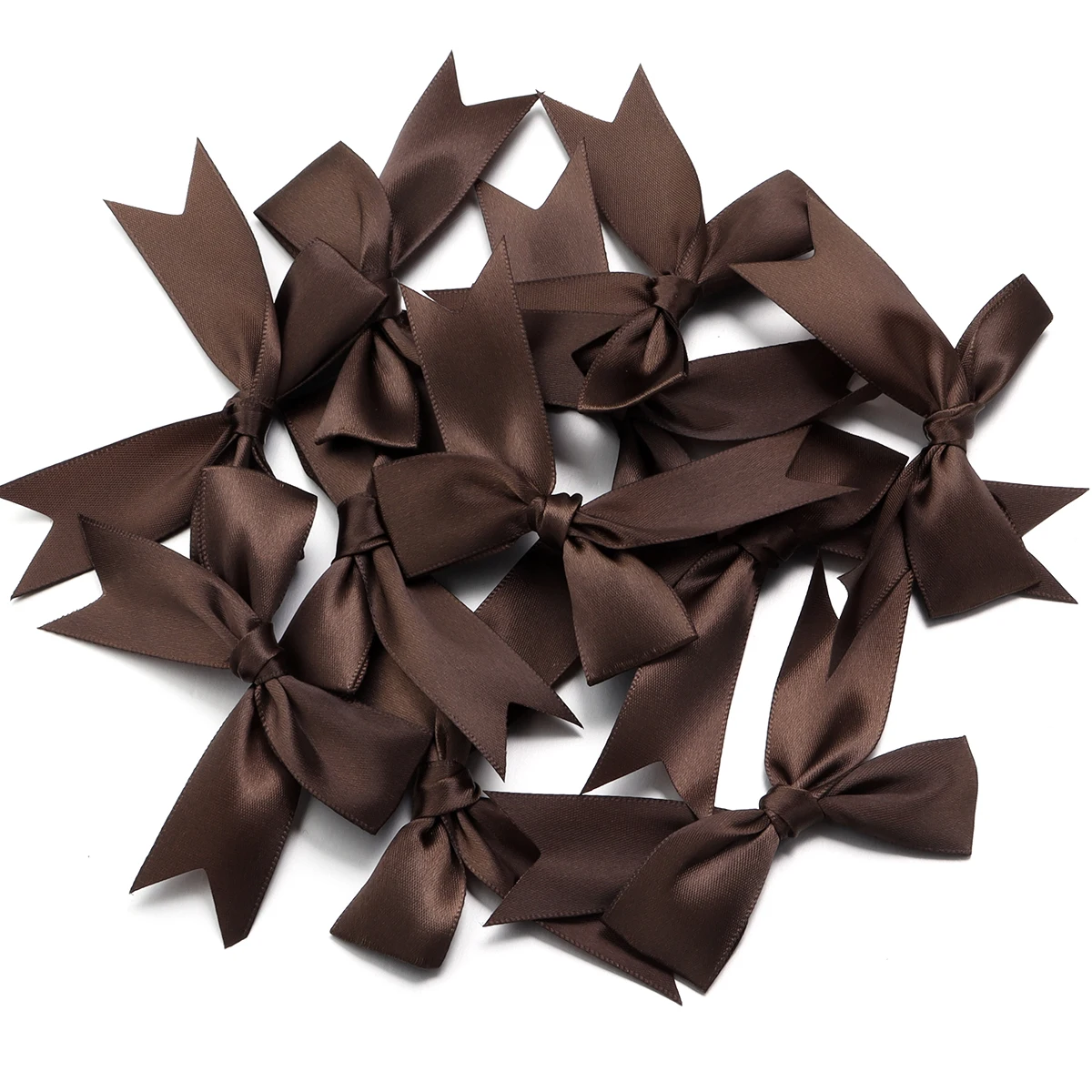 20 teile/los 8,5x8,5 cm Bunte Satin Band Bögen Nette Band Bogen Für DIY Handwerk Dekoration Kopfbedeckungen Mode kleidung Zubehör – Detail 9