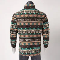 Retro Ethnic Sweatshirt Men Jackets Thicken Fluffy Fleece Coat Button Collar Double Sided Plush Themal Hoodie Male Pullover Tops - Image 5