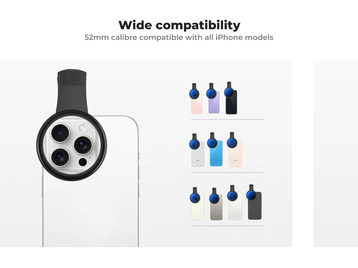 Anti-Glare Magnetic Phone Filter