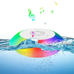 Bluetooth Speakers LED Colorful Pool Lights Portable IPX7 Waterproof Music Floating HD Stereo Sound Wireless Hot Tub Pool Lamp