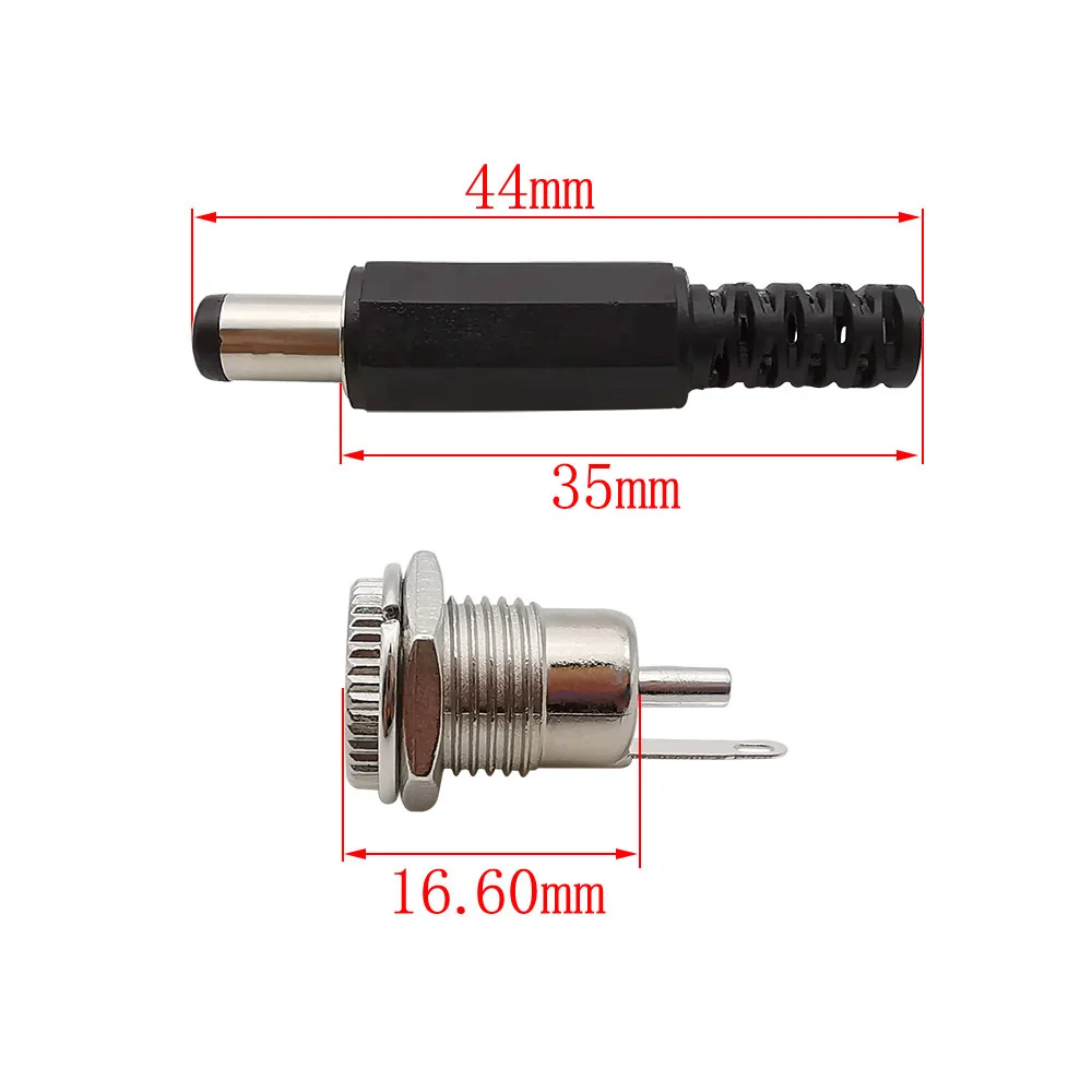 ݼ öƽ  ÷ DC      Ʈ г  Ŀ, DC099 5.5x2.1mm, 10 